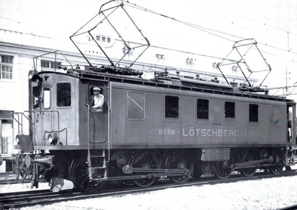 BLS-Lok Ce 6/6 1470 kW (1910 - 1968) Vorderseite