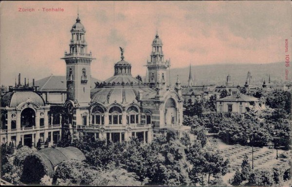 Zürich - Tonhalle Vorderseite