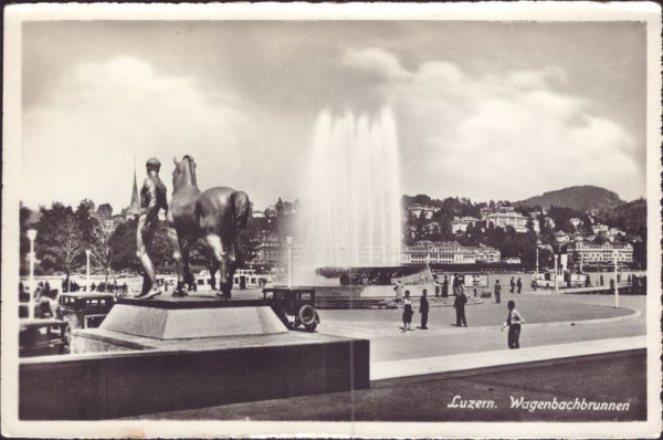 Luzern - Wagenbachbrunnen