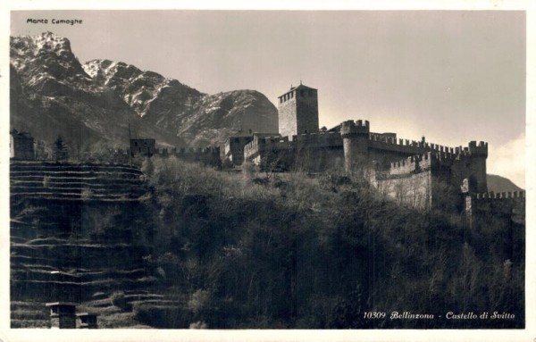 Bellinzona - Castello di Svitto Vorderseite