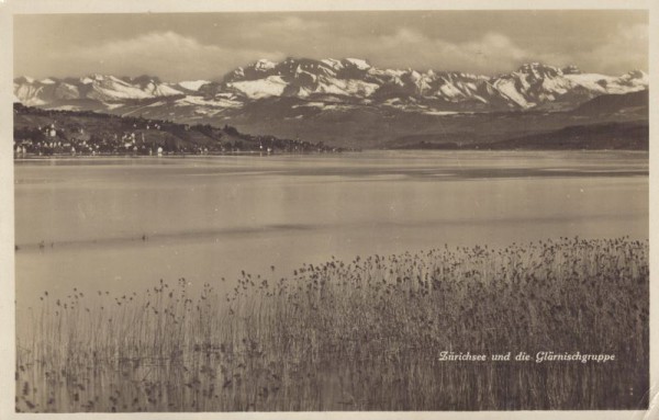 Zürichsee und die Glärnischgruppe