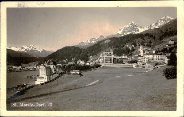 St. Moritz-Dorf Vorderseite