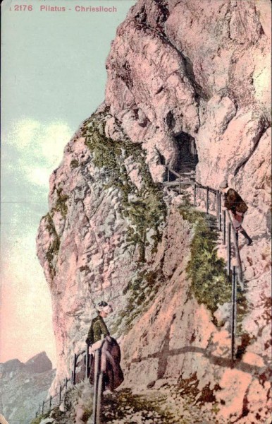 Pilatus, Chriesiloch Vorderseite