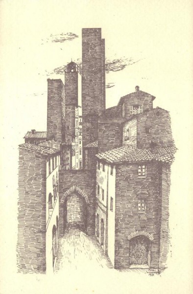 San Gimignano Vorderseite