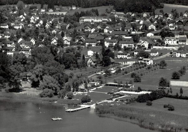 Strandbad Pfäddikon ZH - Flugaufnahmen Vorderseite