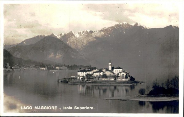 Lago Maggiore - Isola Superiore Vorderseite