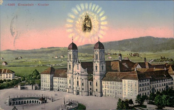 Kloster Einsiedeln Vorderseite