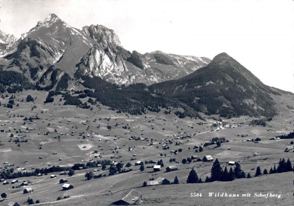 Wildhaus mit Schafberg Vorderseite