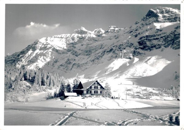 Naturfreundehaus am Säntis Vorderseite