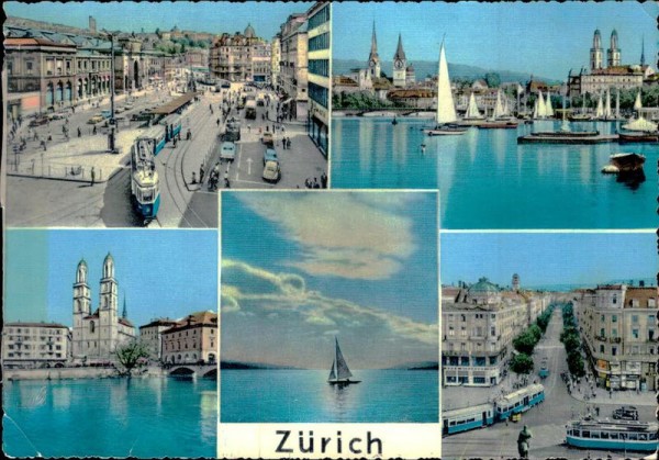 Zürich Altstadt Vorderseite