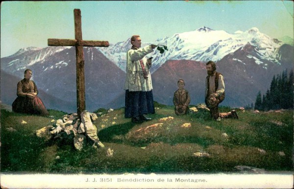 Bénédiction de la Montagne Vorderseite