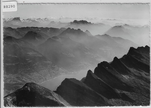 Flugaufnahme - Churfirsten-Wallensee-Glarner Alpen