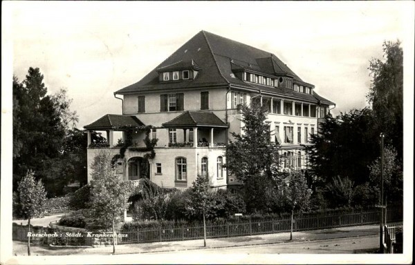 Krankenhaus (Rorschach) Vorderseite