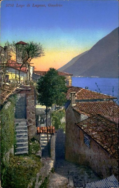 Lago di Lugano - Gandria Vorderseite