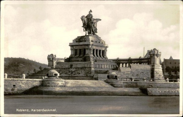 Koblenz/Kaiserdenkmal Vorderseite