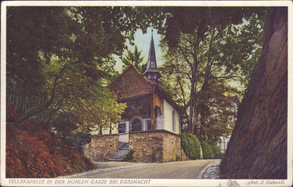 Tellskapelle in der Hohlen Gasse bei Küssnacht