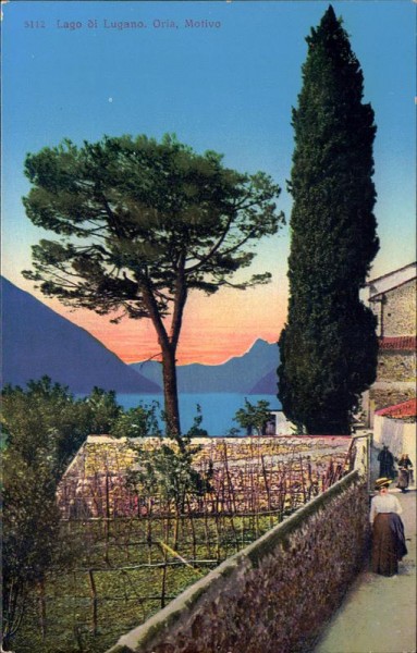 Lago di Lugano, Oria, Motivo Vorderseite