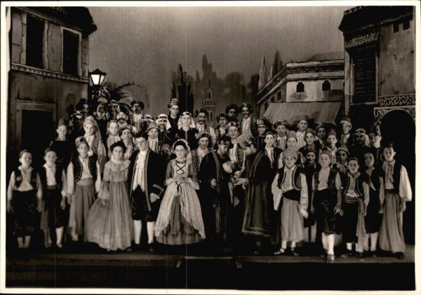 Theateraufführung Vorderseite