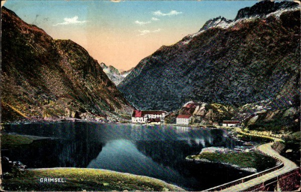 Grimselpass Vorderseite
