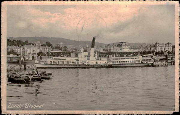 Zürich: Utoquai Vorderseite
