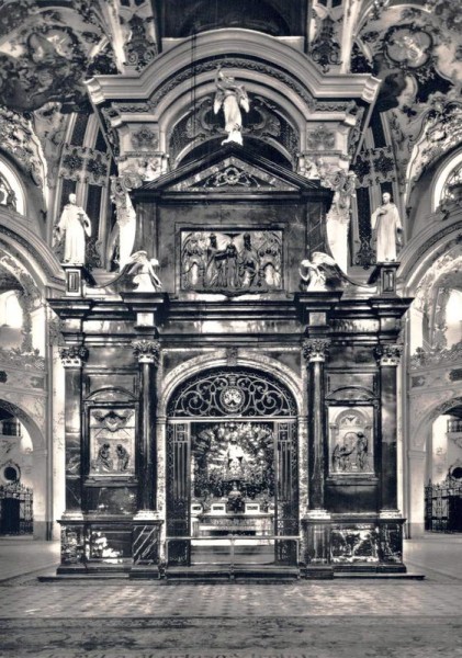 Einsiedeln. Gnadenkapelle Vorderseite