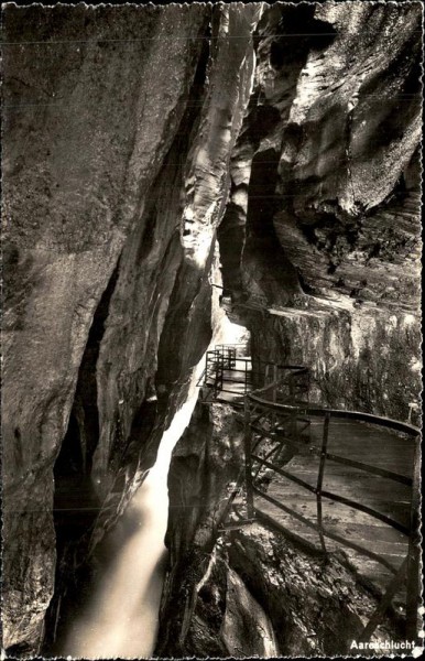 Aareschlucht Vorderseite