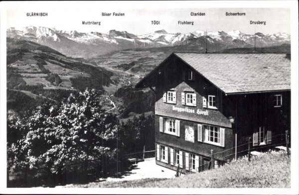 Hörnli (Berg)  (1133 m) Vorderseite