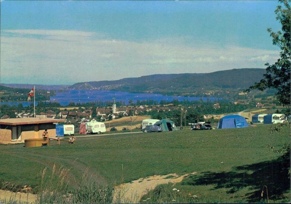 Camping und Schwimmbad Hüttenberg, Schenz am Untersee   Vorderseite