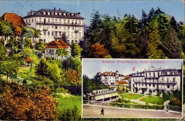 Soolbad Rheinfelden, Hotel Schützen Vorderseite