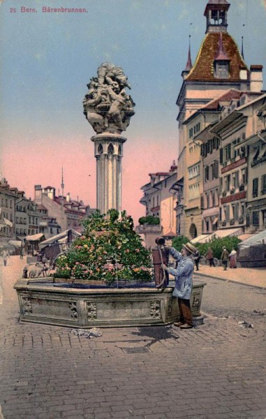 Bern, Bärenbrunnen Vorderseite