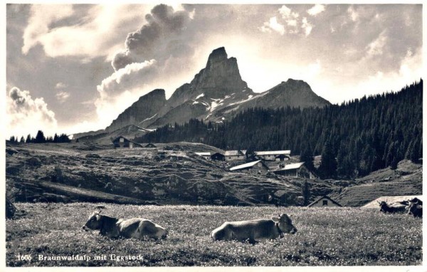 Braunwald mit Eggstock Vorderseite