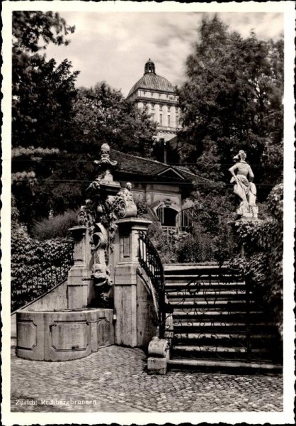 Zürich, Rechbergbrunnen Vorderseite