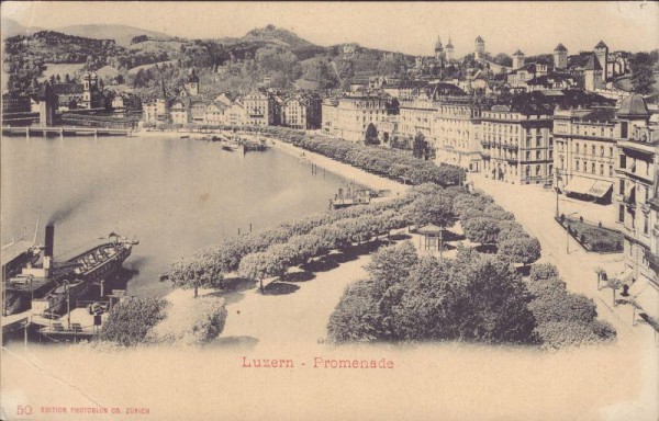 Luzern, Promenade
