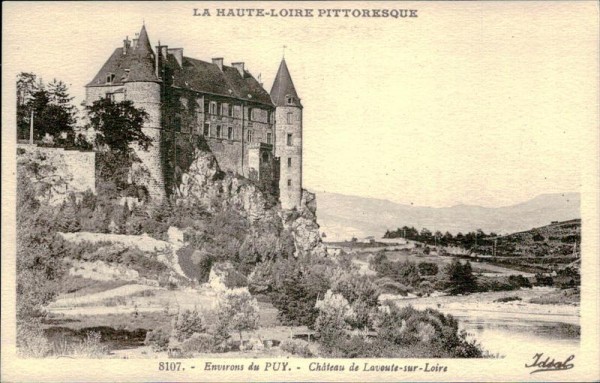 Château de Lavoûte-Polignac Vorderseite