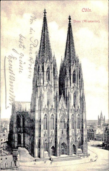 Kölner Dom Vorderseite
