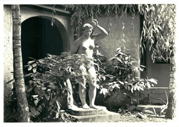 Im Garten von Casa Coray, Agnuzzo Vorderseite