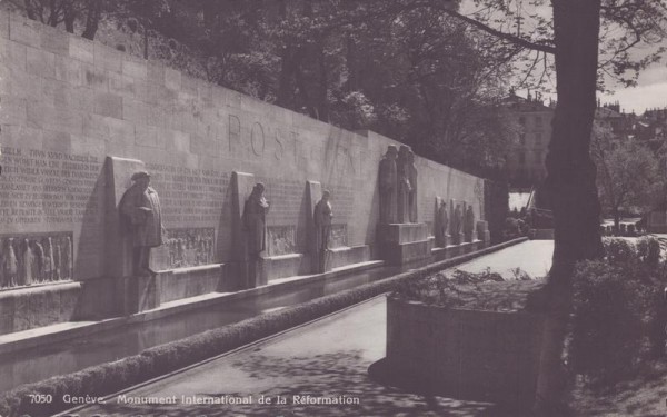 Genève. Monument International de la Réformation Vorderseite