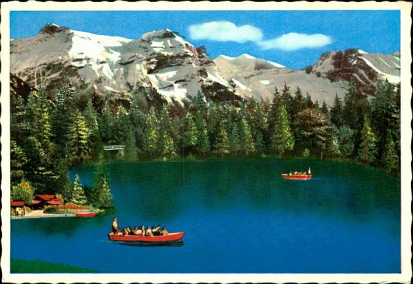 Blausee im Kandertal (900 m) Vorderseite