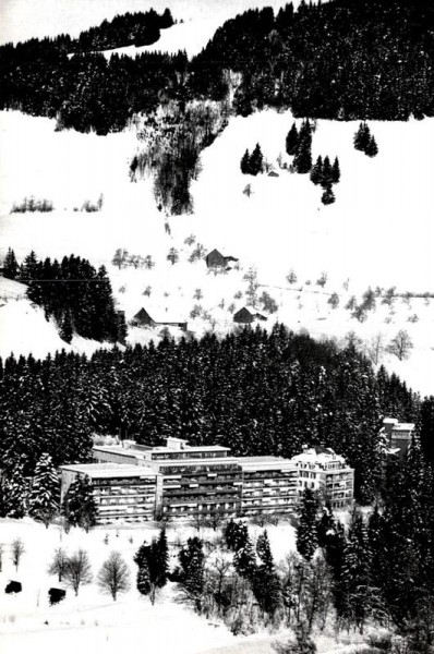 Zürcher Heilstätte, Wald ZH - Flugaufnahmen Vorderseite
