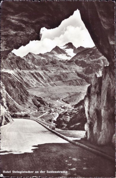 Hotel Steingletscher an der Sustenstrasse
