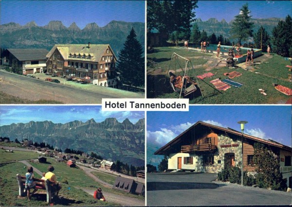 Hotel Tannenboden Vorderseite