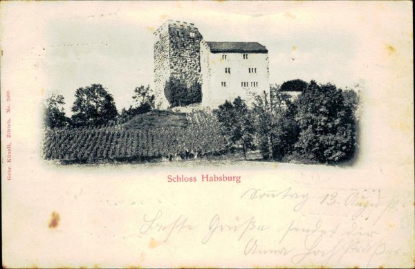 Schloss Habsburg Vorderseite
