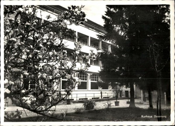 Kurhaus Dussnang  - Modernstens Kneipphaus der Schweiz Vorderseite
