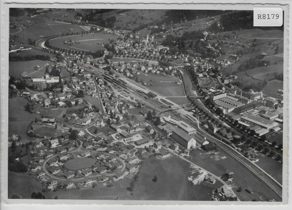 Flugaufnahme Wattwil - Aero Photo Gross