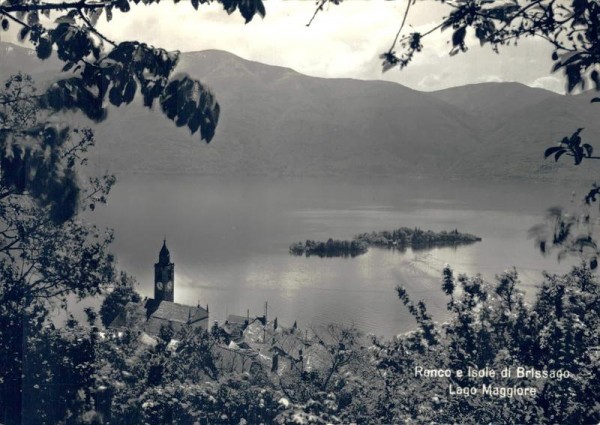 Ronco e Isole di Brissago, Lago Maggiore Vorderseite