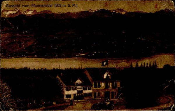 Aussicht vom Pfannenstiel(802 m.ü.M.) Vorderseite