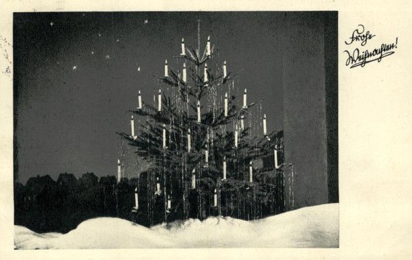 Frohe Weihnachten Vorderseite