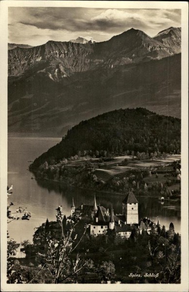 Spiez, Schloss Vorderseite