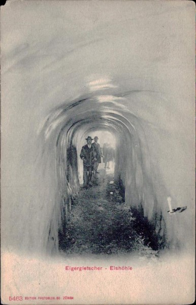 Eigergletscher - Eishöhle Vorderseite