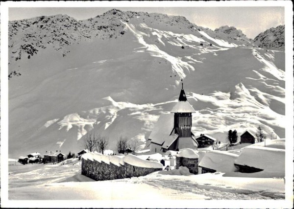 Bergkirchlein, Arosa Vorderseite